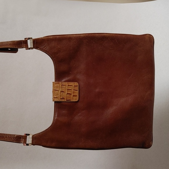 Vintage TOUS Flat Cross Shoulder Cobra & Crocodile Embossed Bag - Picture 5 of 15